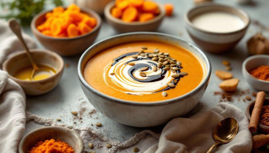 Un velouté potiron et carottes meilleur qu’au resto pour moins d’un euro par personne !