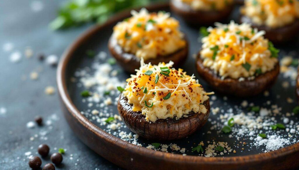 Cette recette de champignons farcis va vous épater (prête en à peine 20 min)