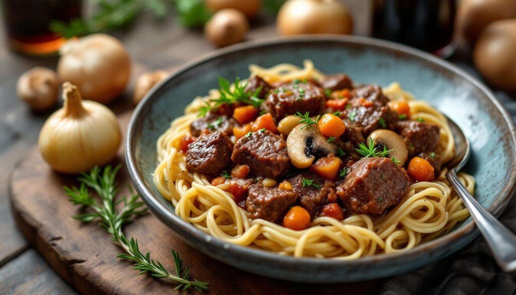 Elle cuisine un bœuf bourguignon italien 2 fois plus rapide (et tout aussi savoureux)