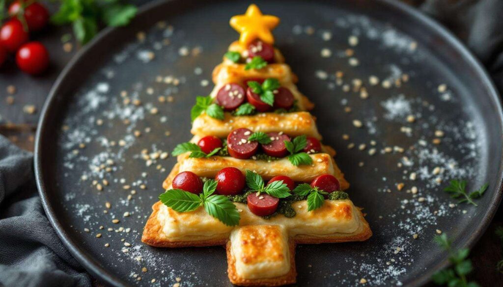 Un sapin de Noël en saucisson ? Voici la recette toute simple qui étonnera vos convives à l'apéro !
