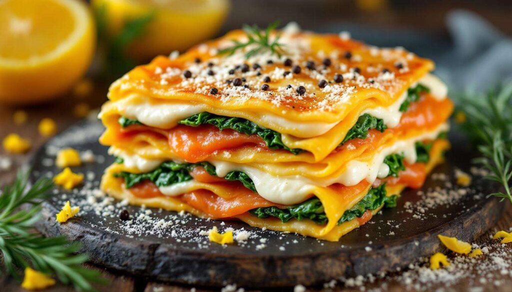 Avalanche de fromage et saumon fondant : ces lasagnes de Noël vont vous rendre accro !