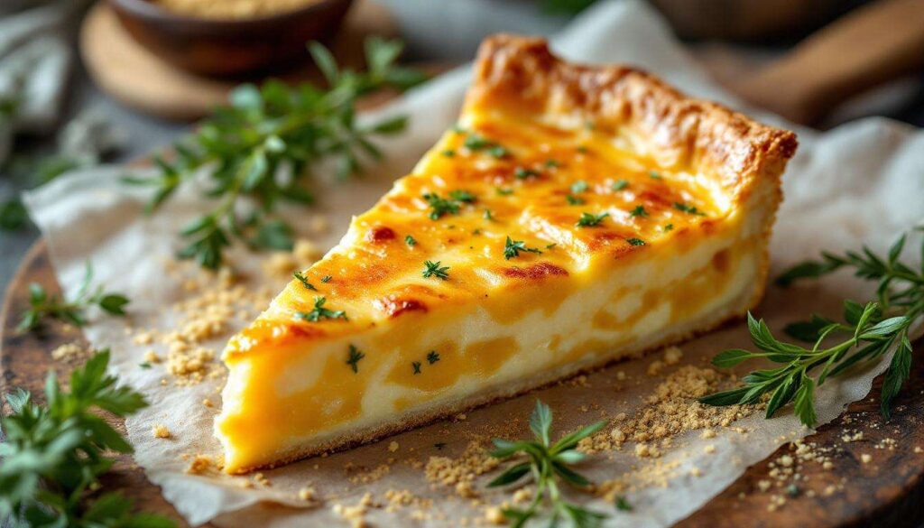 La tarte 4 fromages qui fait fondre tous les amateurs de gratiné dès la première bouchée