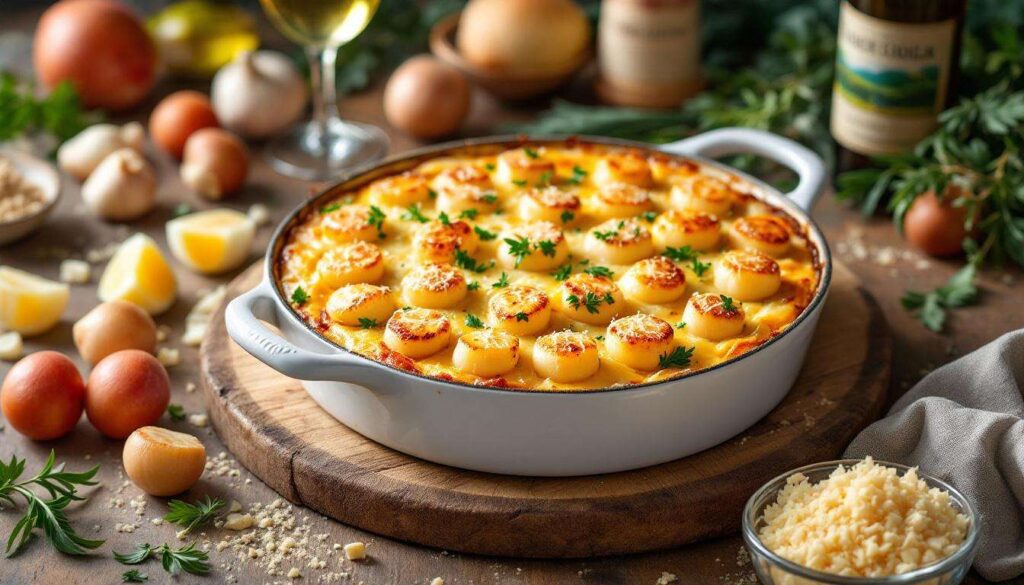 Gratin poireaux–Saint-Jacques : « simple à faire, mais digne d’un repas de fête »