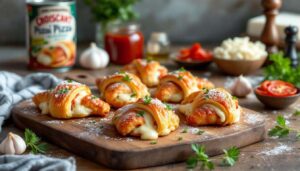 L’apéro Airfryer le plus simple : mini croissants pizza ultra crousti-fondants